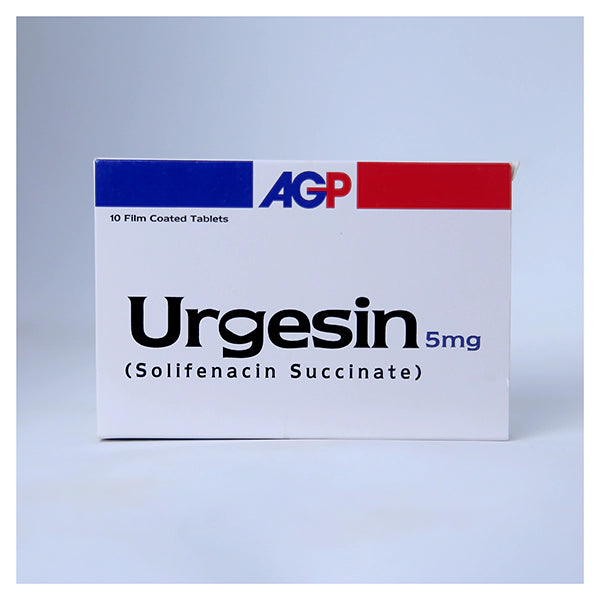 Urgesin Tablets 5mg (1 Box = 1 Strip)(1 Strip = 10 Tablets)