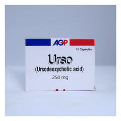 Urso Capsules 250mg (1 Box = 1 Strip)(1 Strip = 10 Capsules)