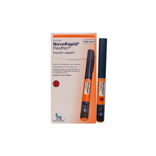 Novorapid Flexpen Prefilled Pen 100IU/ml (1 Box = 5 Prefilled Pen)