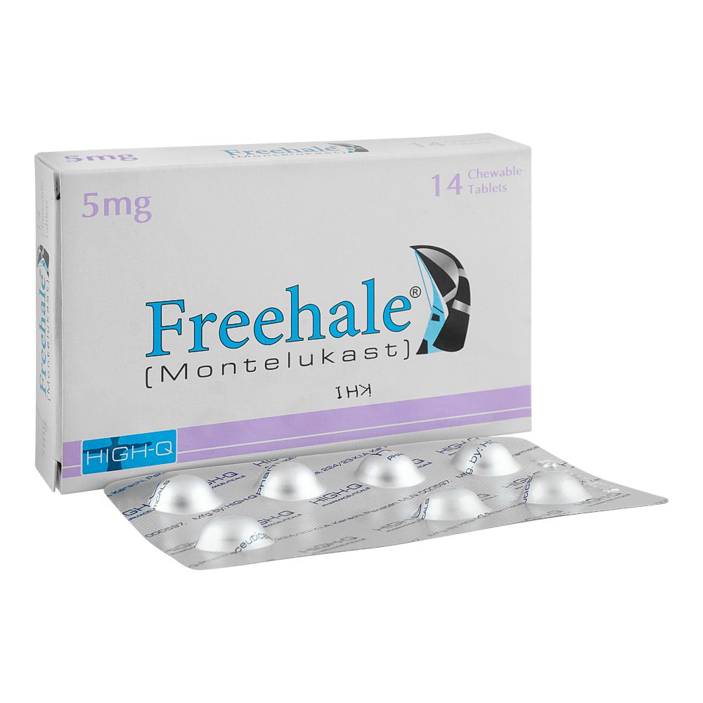 High-Q Pharmaceuticals Freehale Tablet, 5mg, 14-Pack product image - Mamasjan