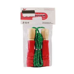 JUMPING ROPE WODDEN HANDLE WITH FOAM Default Title - MamasJan Toys