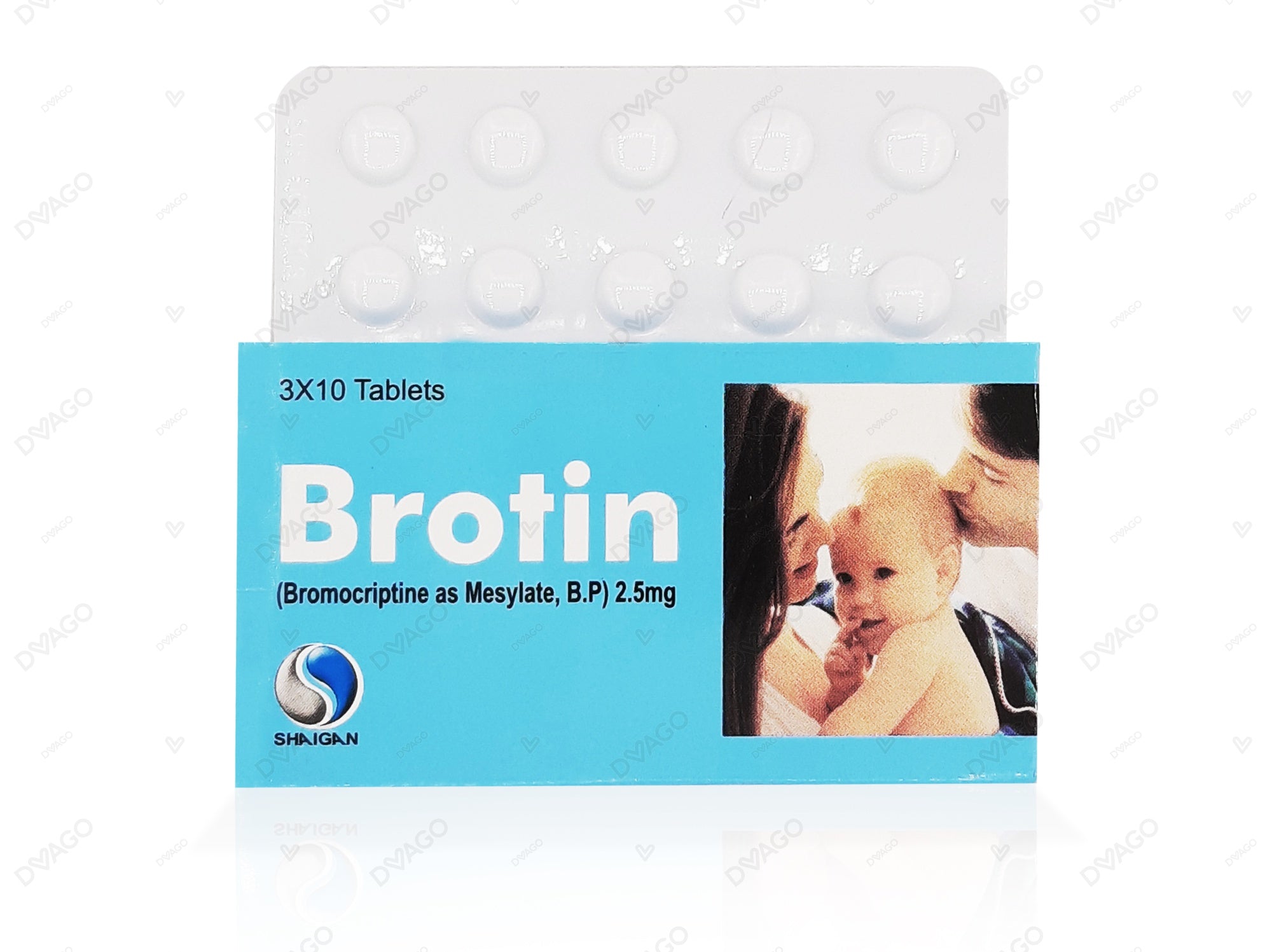 Brotin Tablets 2.5mg (1 Strip = 10 Tablets)