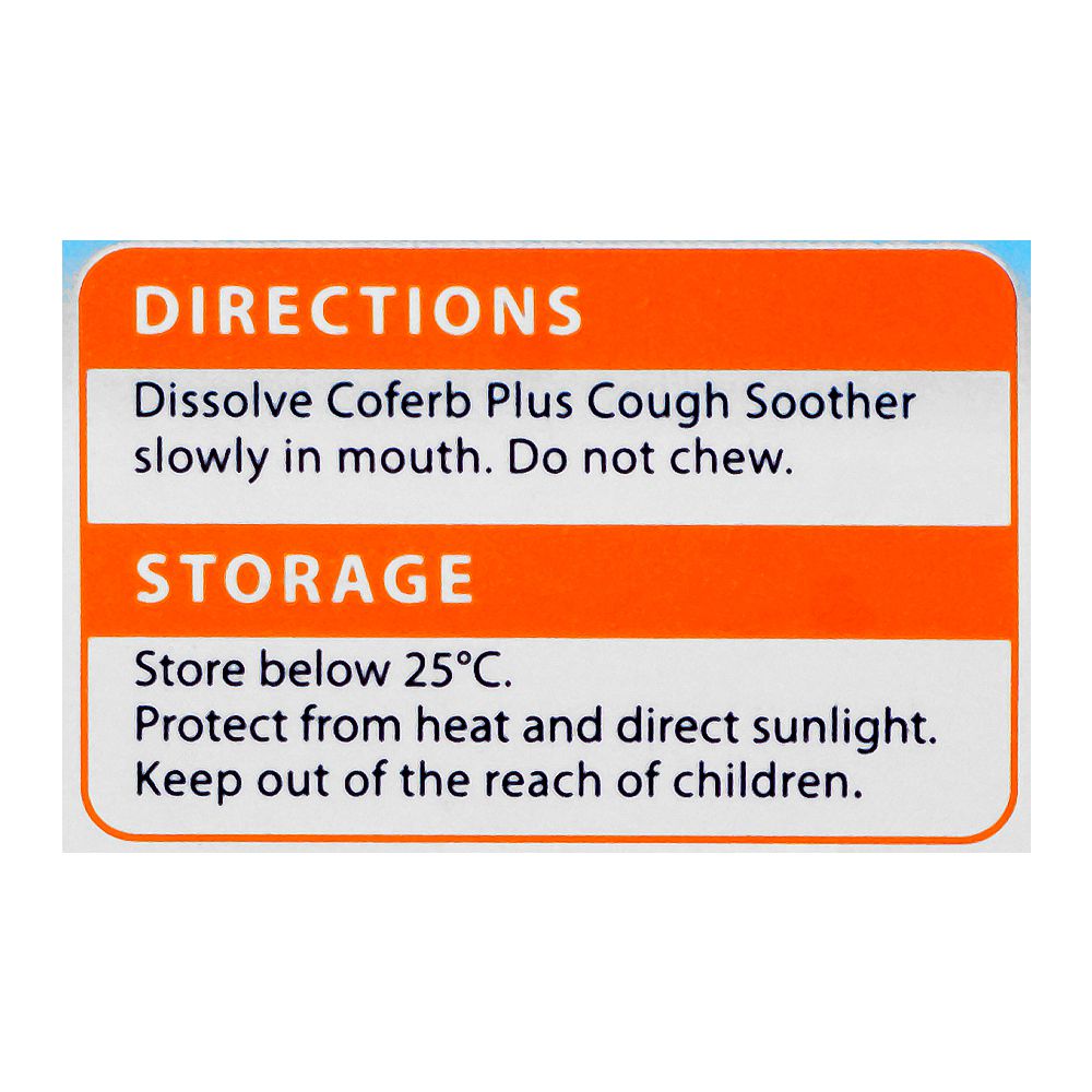 Hilton Pharma Coferb Plus Cough Soothers, 9-Pack product image 4 - Mamasjan