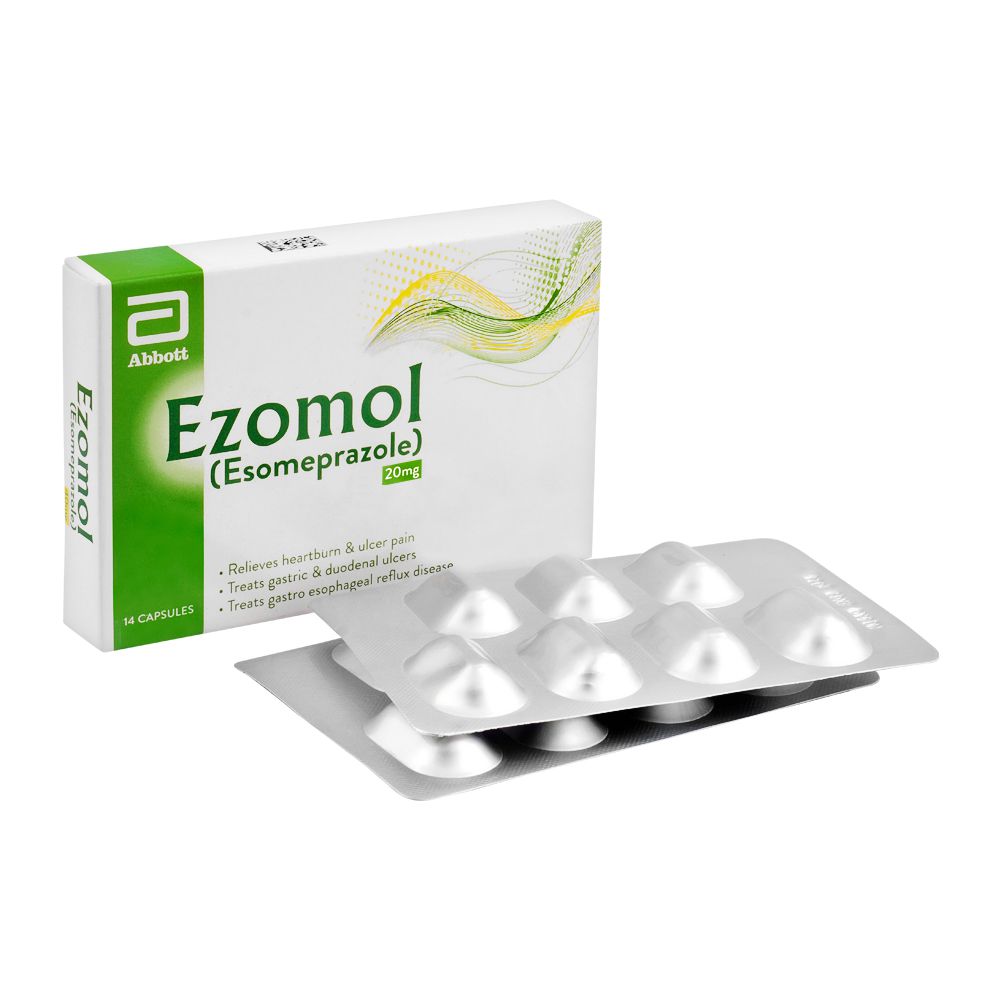 Abbott Ezomol Capsule, 20mg, 14-Pack product image - Mamasjan