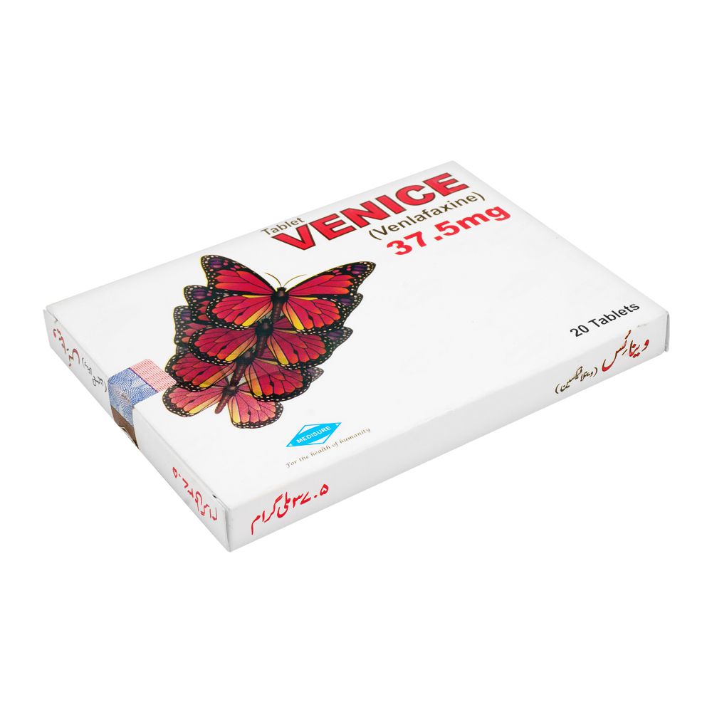 Medisure Laboratories Venice Tablet, 37.5mg, 20-Pack product image - Mamasjan