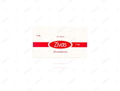 Zivas Tablets 3mg (1 Box = 6 Strips) (1 Strip = 10 Tablets)