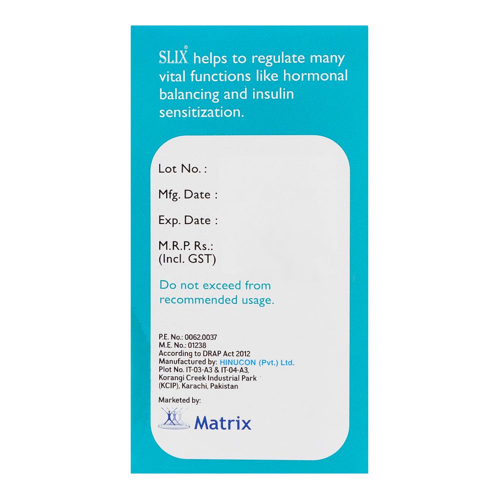 Matrix Pharma Slix Sachet, 12-Pack product image 3 - Mamasjan