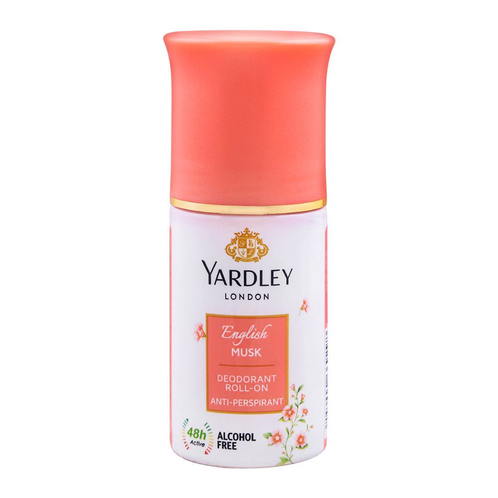 YARDLEY ROLL ON ENGLISH MUSK 50 ML Default Title - MamasJan Grocery Nonfood
