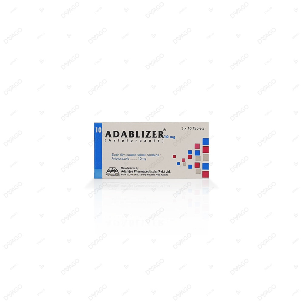 Adablizer Tablets 10mg (1 Strip = 10 Tablets)