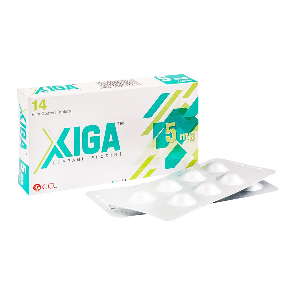 CCL Pharmaceuticals Xiga Tablet, 5mg, 14-Pack product image - Mamasjan