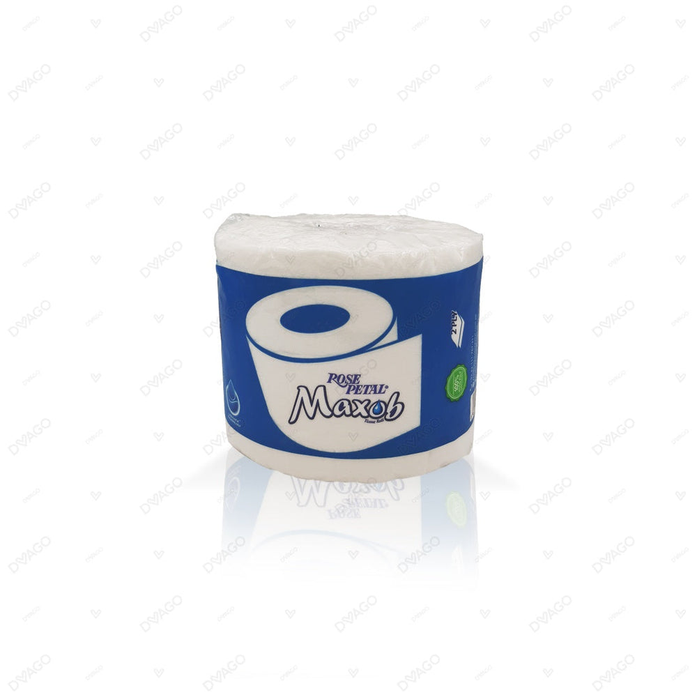 Rose Petal Maxob Single Toilet Roll