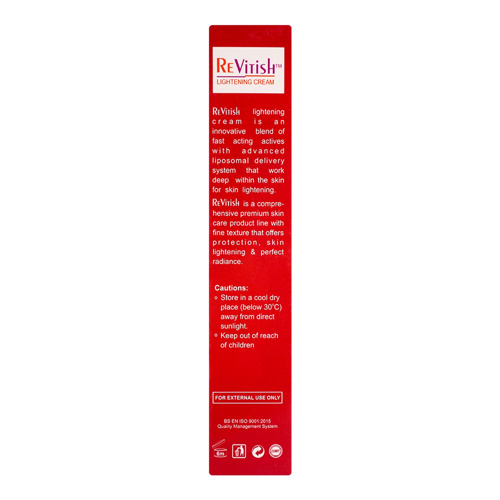 Safrin Skin Care Revitish Lightening Cream, 30g product image 4 - Mamasjan