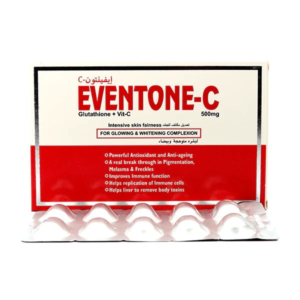 Eventone C Tablets 500mg  (1 Box = 1 Strip)(1 Strip = 10 Tablets)