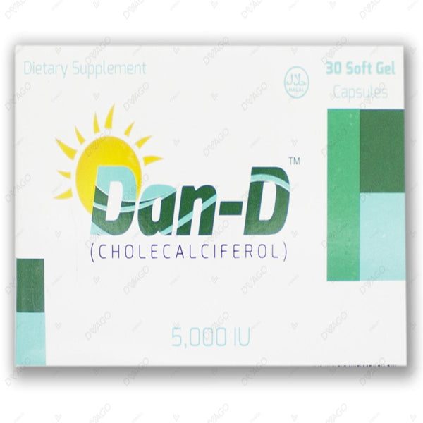Dan-D Softgel Capsules 5000Iu (1 Strip = 10 Softgels)