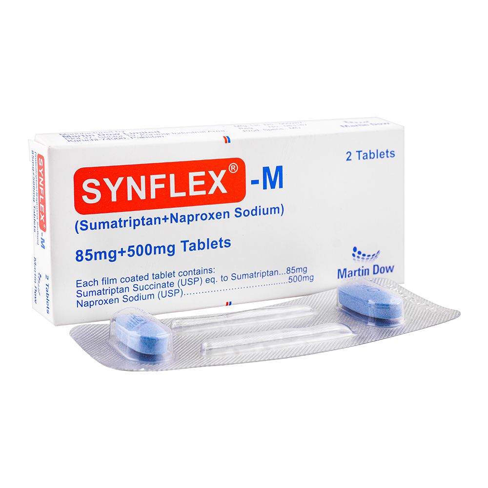Martin Dow Synflex-M Tablet, 85mg + 500mg, 2-Pack product image - Mamasjan