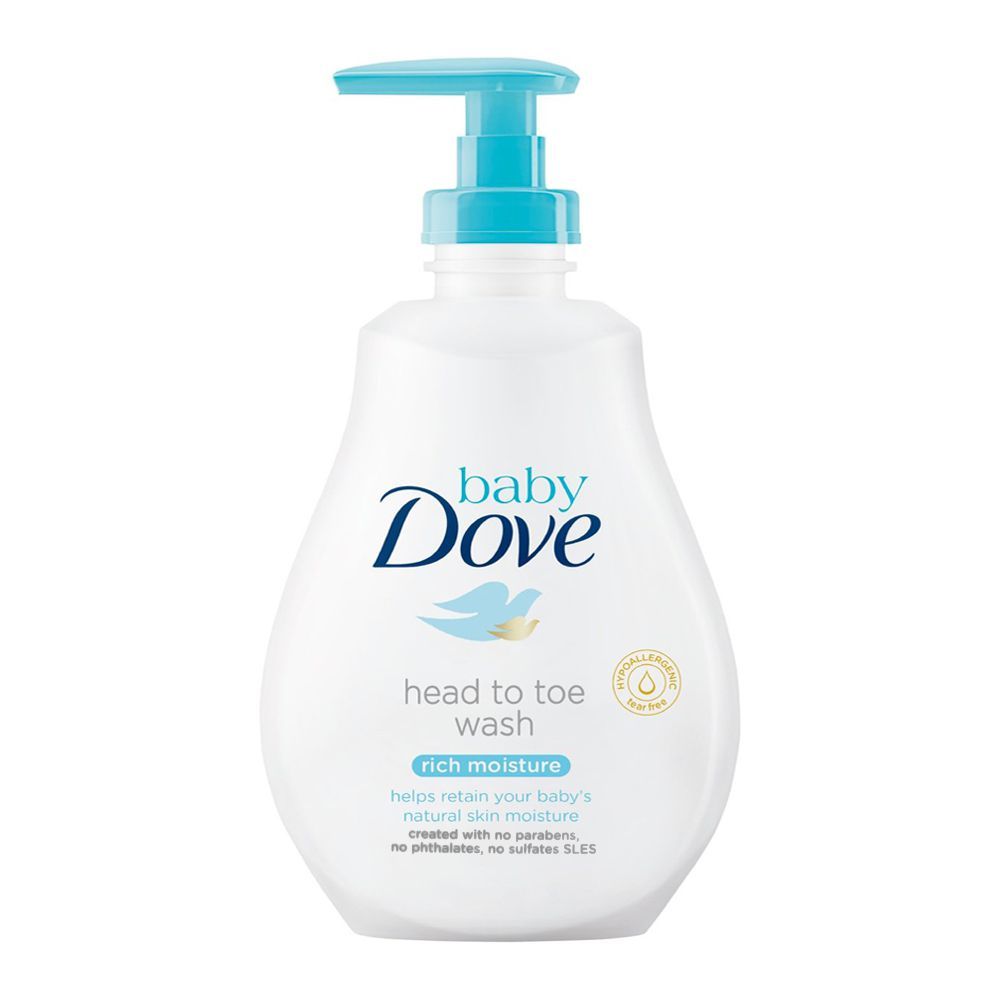 Dove Baby Wash Rich Moisture Head To Toe 200Ml