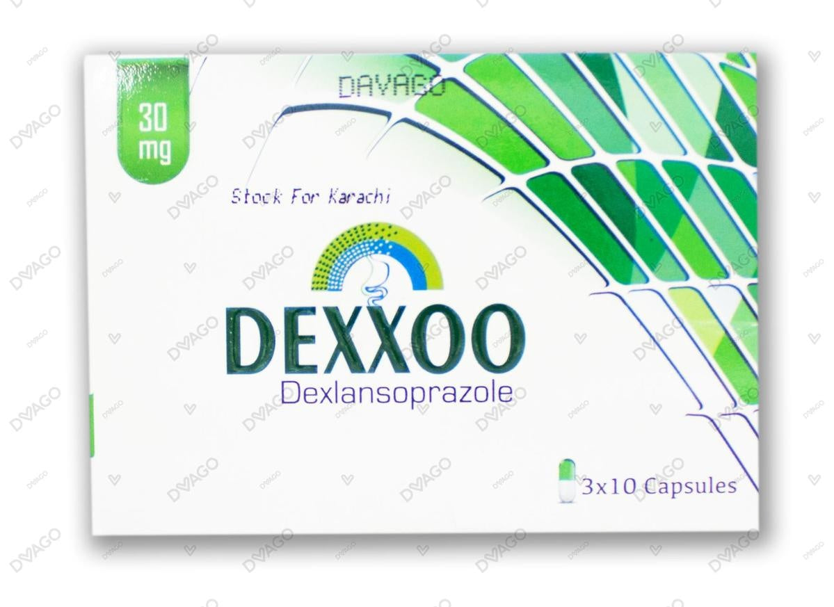 Dexxoo Capsules 30mg (1 Strip = 15 Capsules)
