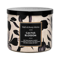 BATH & BODY WORKS CACTUS BLOSSOM CANDLE 3 WICK 411 GM Default Title - MamasJan Makeup