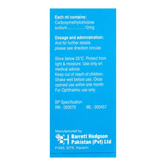 Barrett Hodgson Optheez Lubricant Eye Drops, 10ml product image 3 - Mamasjan