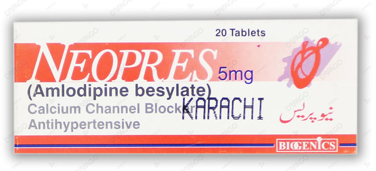 Neopres Tablets 5mg (1 Strip = 10 Tablets)