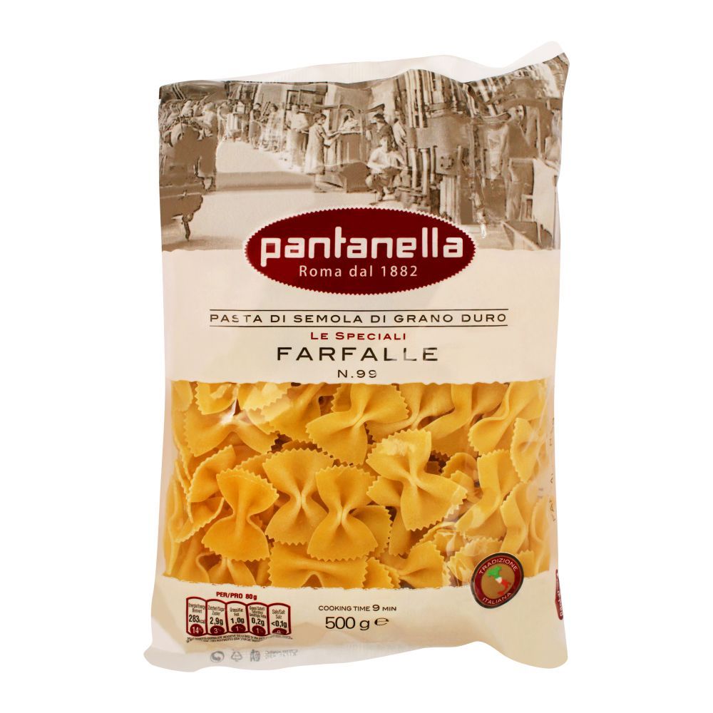 PANTANELLA PASTA FARFALLE NO 99 500 GM Default Title - MamasJan Grocery