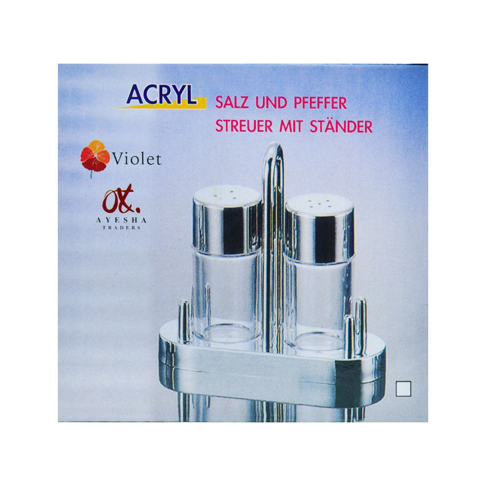 SALT & PEPPER ACRYLIC 122TPC PC Default Title - MamasJan Crockery
