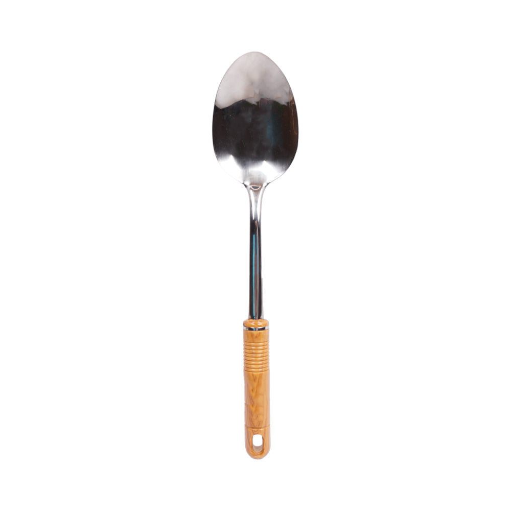 SPOON WOODEN HANDLE CC034P003 Default Title - MamasJan Crockery