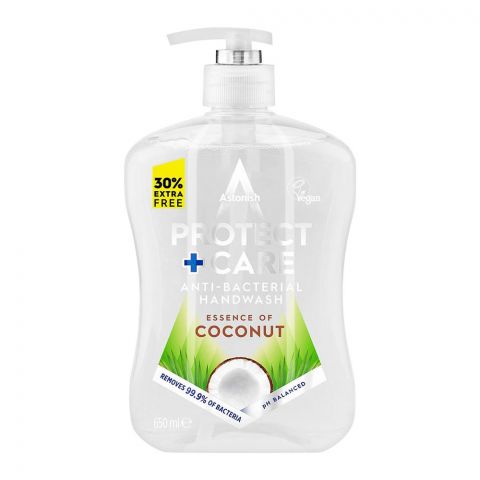 ASTONISH HAND WASH ESSENCE OF COCONUT ANTI-BACTERIAL 650 ML Default Title - MamasJan Grocery Nonfood