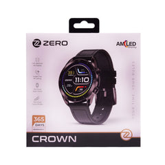 ZERO CROWN LEATHER BLACK Default Title - MamasJan Gift counter