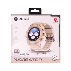 ZERO WATCH NAVIGATOR BEIGE Default Title - MamasJan Gift counter