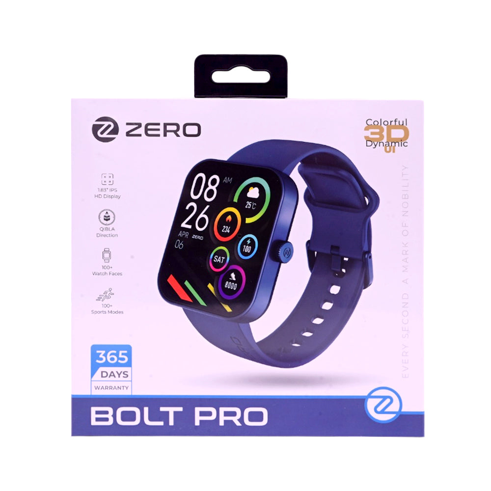 ZERO WATCH BOLT PRO MIDNIGHT BLUE Default Title - MamasJan Gift counter