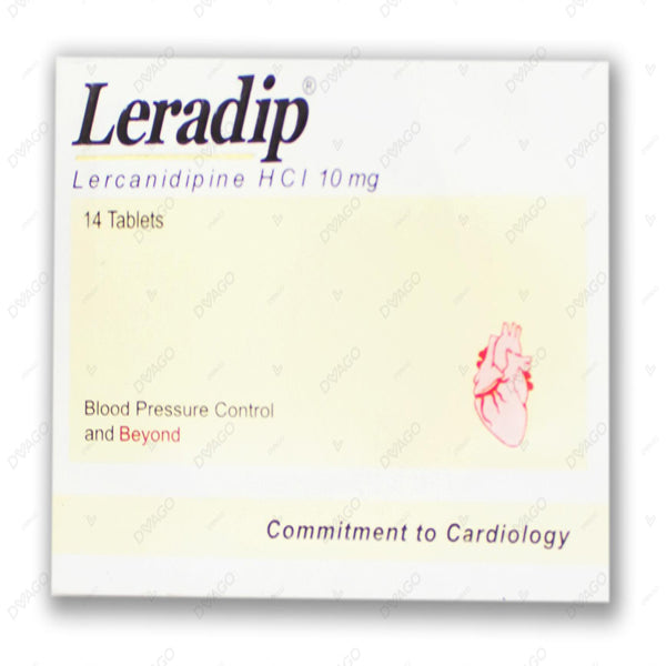 Leradip Tablets 10mg (1 Box = 1 Strip)(1 Strip = 14 Tablets)
