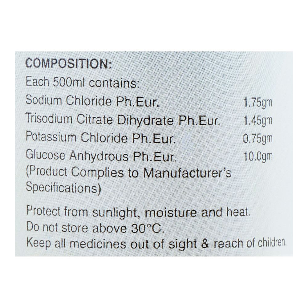 Searle Peditral Liquid Regular Oral Rehydration Solution, 500ml product image 4 - Mamasjan