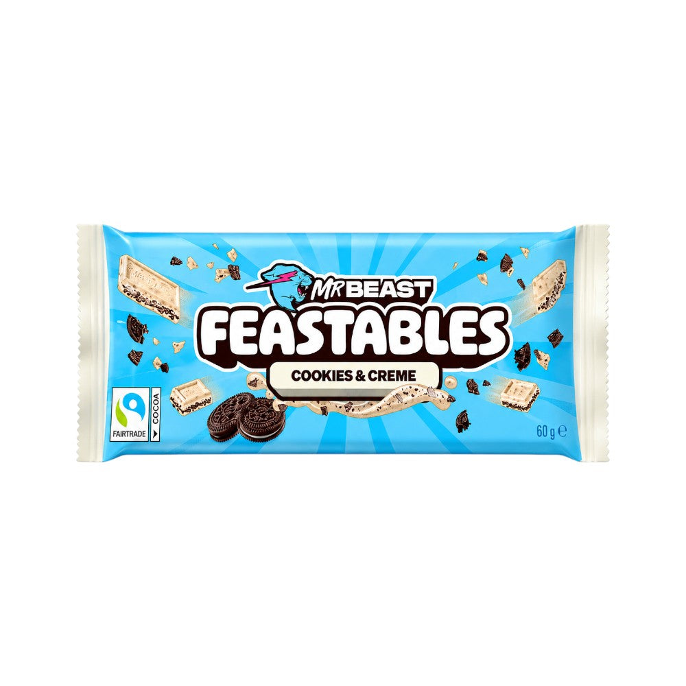 MR BEAST FEASTABLES COOKIES & CREME 60 GM Default Title - MamasJan Grocery Food