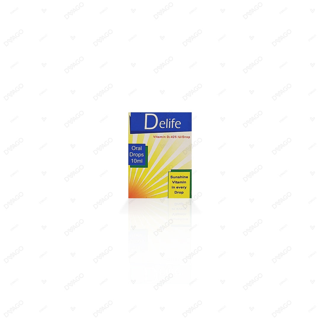 Delife Drop Vitamin D3 400IU 10ml