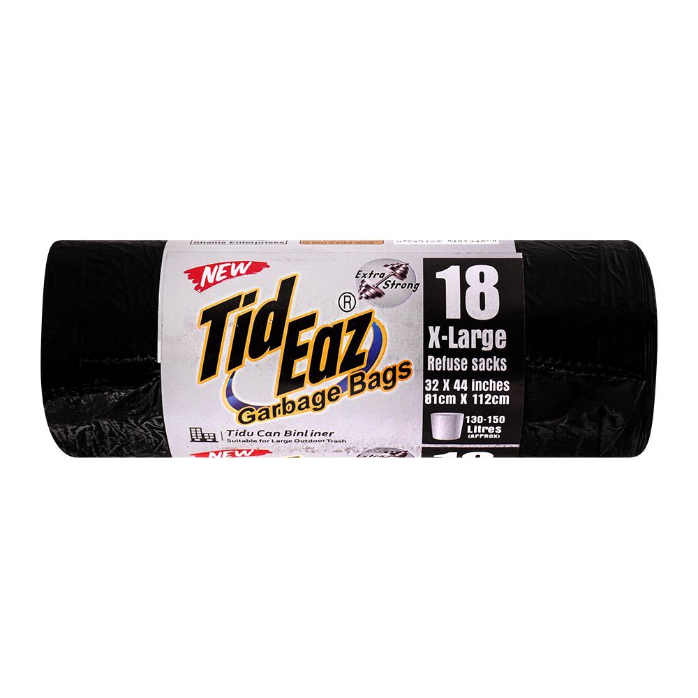 TID EAZ GARBAGE BAGS NO.18 X LARGE 32X44 Default Title - MamasJan Grocery Nonfood