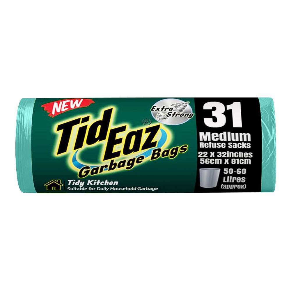 TID EAZ GARBAGE BAGS NO.31 MEDIUM 22X32 Default Title - MamasJan Grocery Nonfood