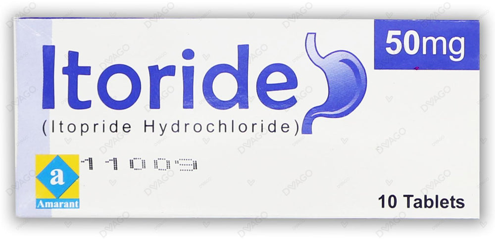 Itoride Tablets 50mg (1 Box = 1 Strip)(1 Strip = 10 Tablets)