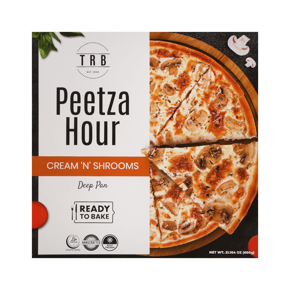 PEETZA HOUR CREAM N SHROOMS 600 GM Default Title - MamasJan Grocery