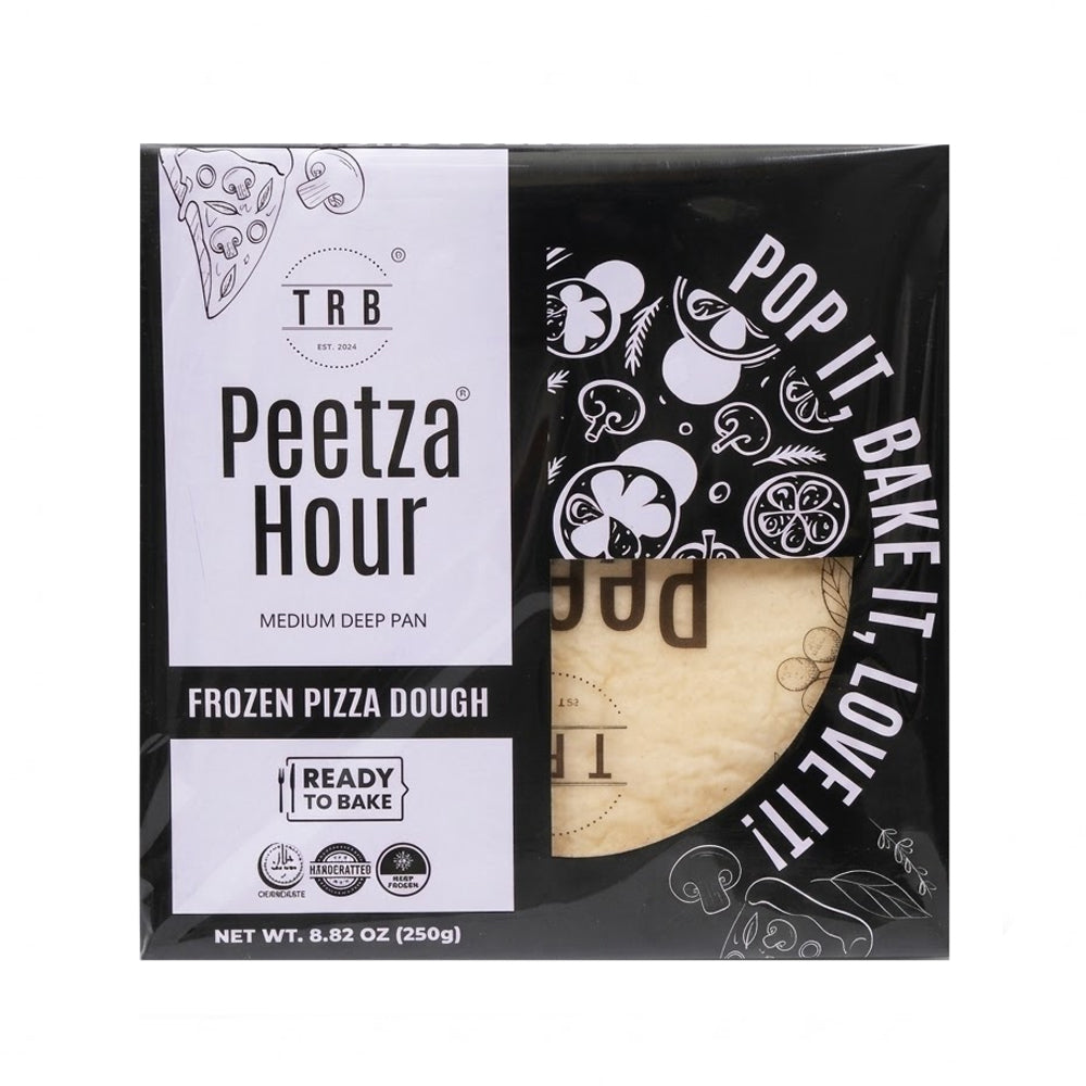 PEETZA DOUGH MEDIUM 9INCH 250 GM Default Title - MamasJan Grocery Food