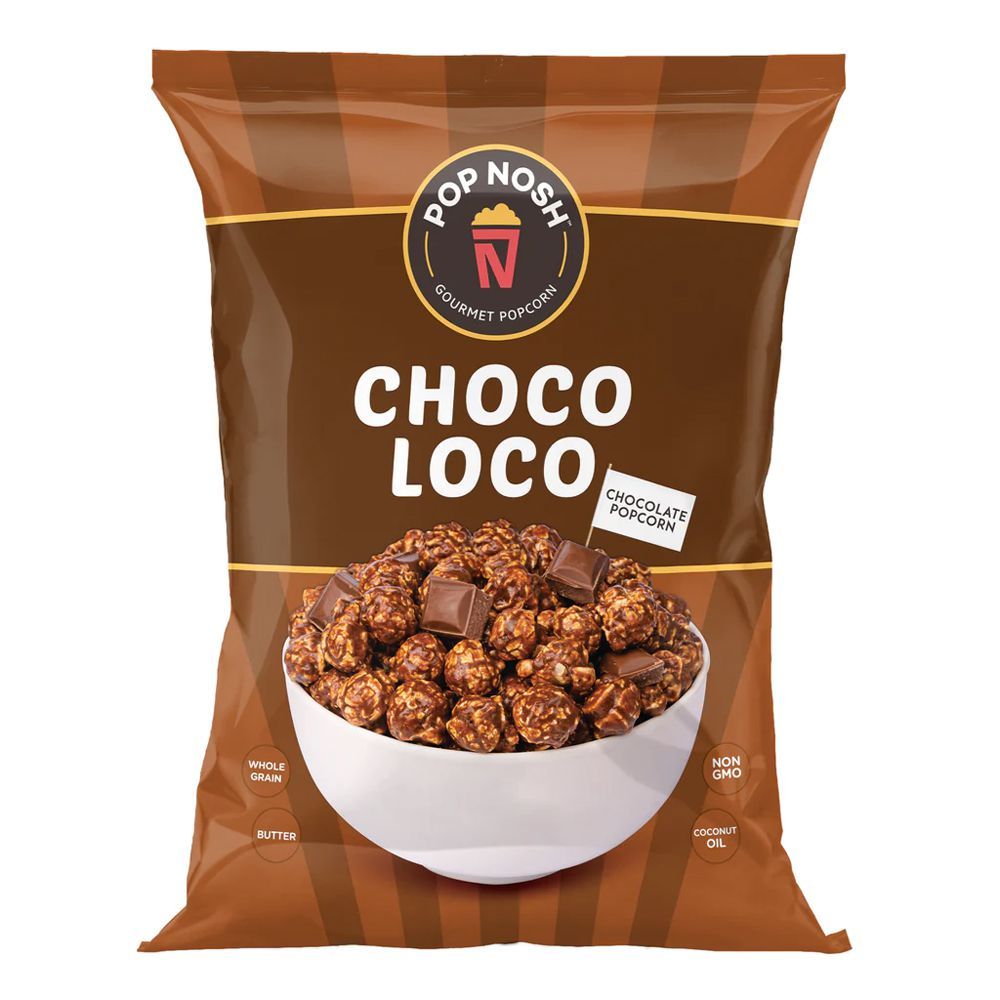 POP NOSH CHOCO LOCO CHOCOLATE POPCORN 45 GM Default Title - MamasJan Grocery