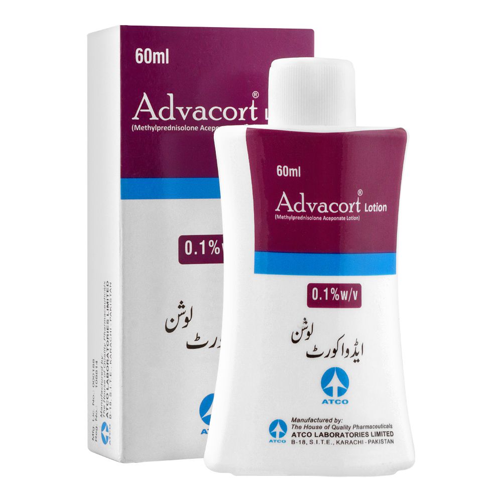 ATCO Laboratories Advacort Lotion, 60ml product image - Mamasjan