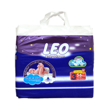 Leo Baby Diapers Jumbo Pack Medium Size 3 56 Pcs
