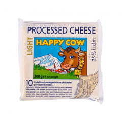 HAPPY COW CHEESE LOW FAT LIGHT 200 GM Default Title - MamasJan Grocery