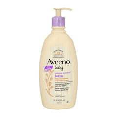AVEENO BABY LOTION NATUAL OATMEAL PLUS LAVENDER 532 ML Default Title - MamasJan Grocery Nonfood