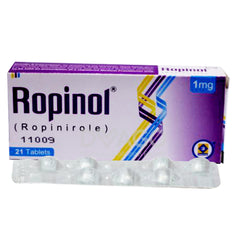 Ropinol Tablets 1mg (1 Strip = 7 Tablets)