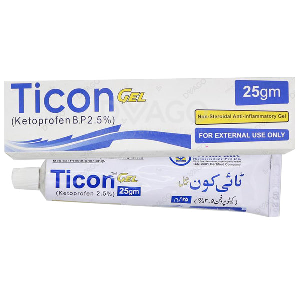 Ticon Gel 2.5% 25g