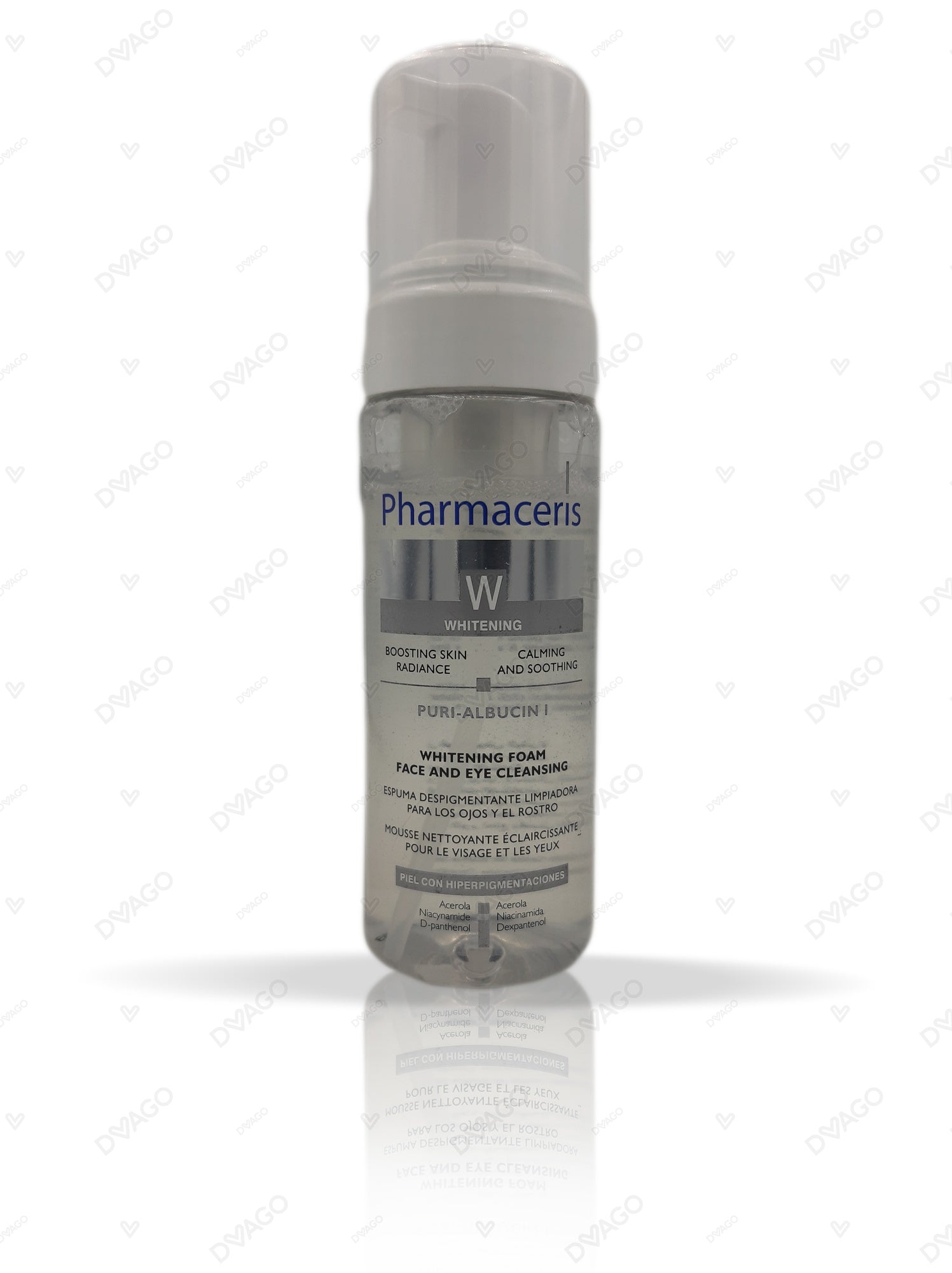 Pharmaceris Whitening Foam Cleanser Face & Eye Cleanser 150ml
