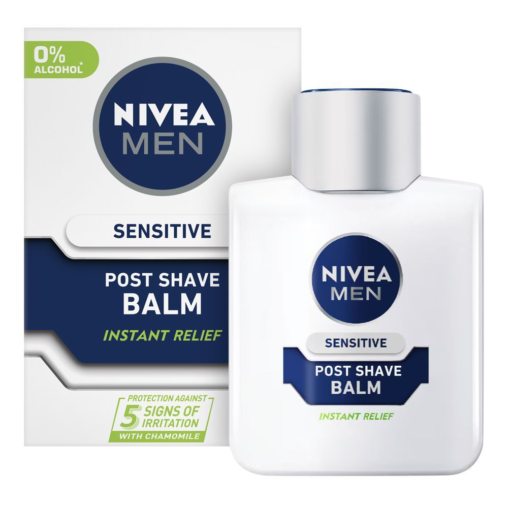 NIVEA SHAVING BALM SENSITIVE 100 ML BASIC Default Title - MamasJan Perfume