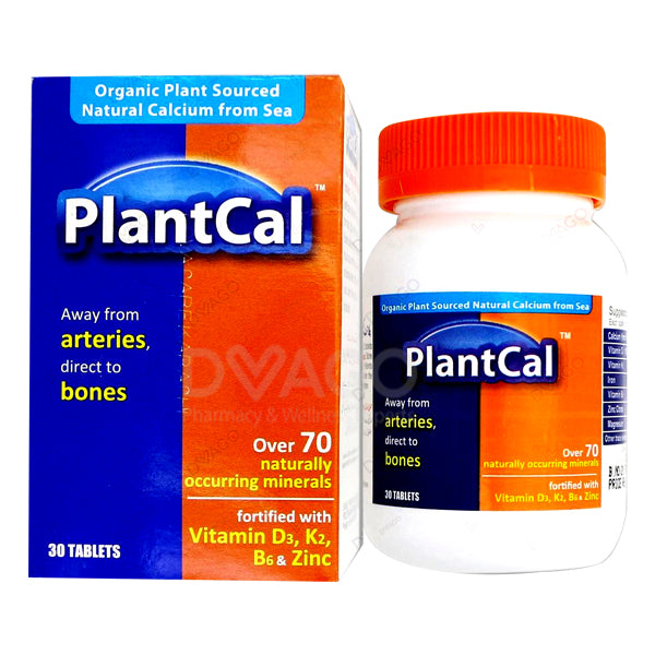 Plantcal Tablets (1 Bottle = 30 Tablets)